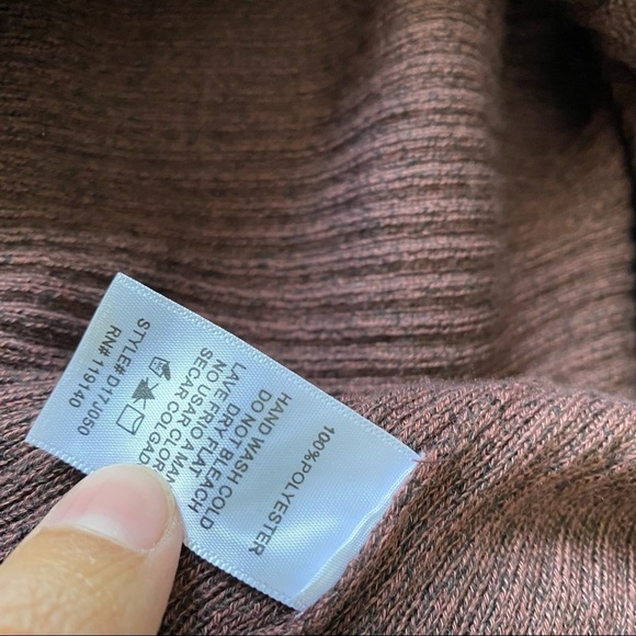 Double Zero Women's Burgundy Red Sleeveless Duster Cardigan Size Small - Picture 2 of 5